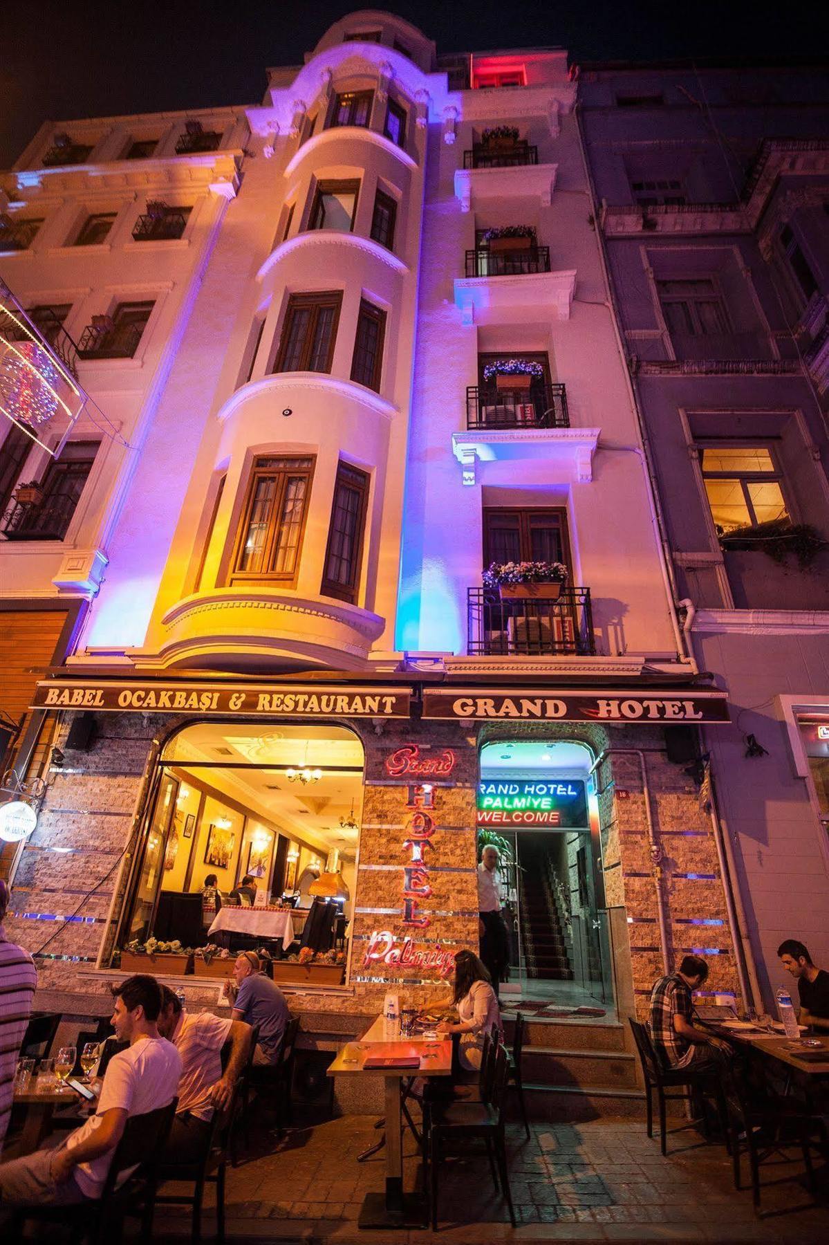 Grand Hotel Palmiye İstanbul Dış mekan fotoğraf